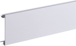 Hager - Tehalit BR65 Deksel wandgoot/aansluitzuil Teha Deksel 80 Pvc Wit Lg2