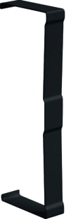 Hager - Tehalit BR65 Afdekstrip wandgoot Afdekprof 210 2X80 Zw