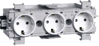 Hager - Tehalit Ecoline Wandcontactdoos (WCD schakelmat.) Teha Wcd 3V Wt