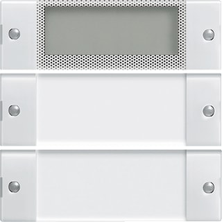 Gira - Systeem 55 Bed.element / centr.pl. schakelmat. Wip 2V Plus Zwt