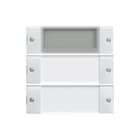 Gira - Systeem 55 Bed.element / centr.pl. schakelmat. Wip 2V Plus Zwt