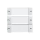 Gira - Systeem 55 Bed.element / centr.pl. schakelmat. Bedset 3V Zwg Knx
