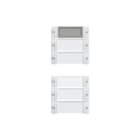 Gira - Systeem 55 Bed.element / centr.pl. schakelmat. Bedset 5V Zwg Knx