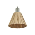 Ledvance - Pendelarmatuur dec raffia pendant e27