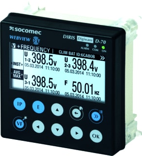 Socomec - Monitor (inbouw) Multimtr Diris Digiw D-70