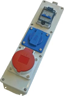 Hateha - MVD Contactdooscombinatie Twinsafe 16A5P+16A2P+1Nc13