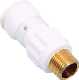 Henco - Vision 17SK Fitting met 2 aansluitingen Puntstuk 26X1