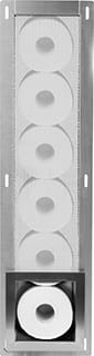 Looox - Closed 1 Reserveclosetrolhouder Resclosrolh 6 Rollen Rvs