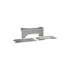 Hager - Tehalit SL Overgangsstuk plintgoot Teha 3D Aftakstuk, Aluminium