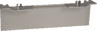 Hager - Tehalit SL Opbouwdoos plintgoot Teha Pl.Passt.Tbv Outlet Alu