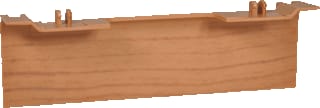 Hager - Tehalit SL Opbouwdoos plintgoot Teha Pl.Passt.Tbv Outlet Beuk