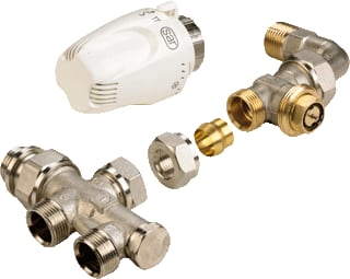 Comap - Sar 532TLE Rad.aansl.combi. m kraan+onderblok csar 2p comb th re+bo dub w5