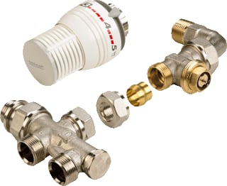 Comap - Sar 532TLE Rad.aansl.combi. m kraan+onderblok csar 2p comb th re+bo dub sens