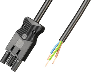 Adels - Patchkabel inst.bare gebouwinstall. AANSL SNR 3P 0,75MM2 50CM