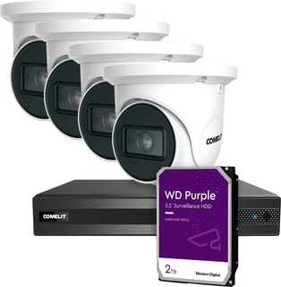 Comelit - Videobewakingssysteem Cctv Kit Met Nvr Incl 2Tb