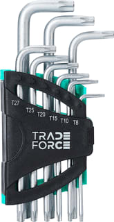 TRADEFORCE - Torx sleutel Torxsleutelset
