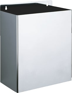 Delabie - Afvalemmer 13L Wand Rvs