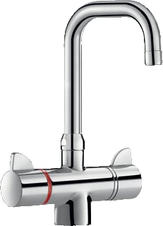 Delabie - Securitherm Wastafelmengkraan (opbouw) Wastmkr Securith Thrm 150