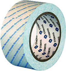 Stokvis - REMOVABLE STANDAARD Zelfklevende tape Pvc Tape Wit Rem 100Mm