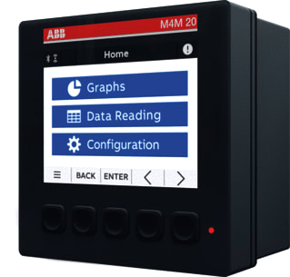 ABB - System pro M compact M4M Elektriciteitsmeter Modbus Netwerk Analyzer