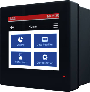 ABB - System pro M compact M4M Elektriciteitsmeter Modbus Netwerk Analyzer