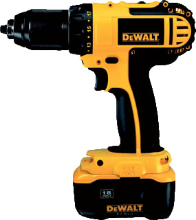 DeWalt - Schroefboormachine (accu) accuboorm dc722kl3-qw