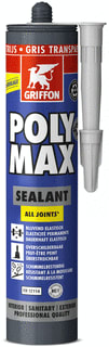 Griffon - Afdichtingsmiddel Poly Max 280Ml Grijs