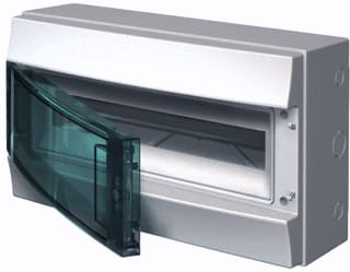 ABB - Mistral 65 Groepenkast, leeg  verdlkastopb 18m trans dr