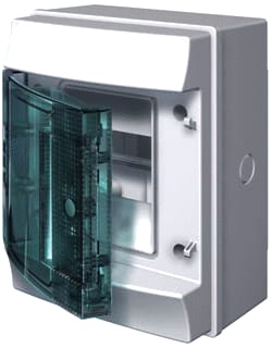 ABB - Mistral 65 Groepenkast, leeg Verdlkastopb 4M Trans Dr