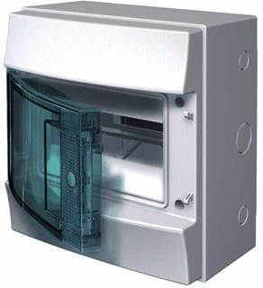 ABB - Mistral 65 Groepenkast, leeg Verdlkastopb 8M Trans Dr