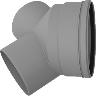 Burgerhout - Multi-PP Cascade Rookgas/luchttoevoercollector Pp Adaptor 150-150-200