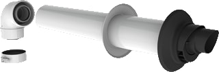 Burgerhout - PP Rookgasmuurdoorvoer Mdv Hr 60/100 +Bocht