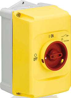 ABB - MS Schakelaarkast leeg Ms132 Kast Knop Zw Ib132Y