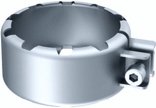 Aco - Pipe Tweedelige beugel rond  2113653