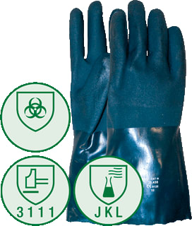 M-Safe - Veiligheidshandschoen handsch pvc xl     pr12