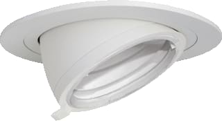 Megaman - Malcolm Par 16 Downlight/spot/schijnwerper armatuur malcom wit