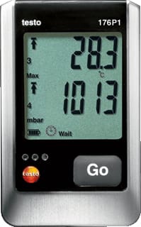 Testo - Temperatuurmeter Tem/Hyg Log Testo 176-P1