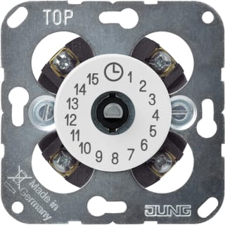 Jung - Timer voor schakelmateriaal timer 15 min 2-p 16a alpw