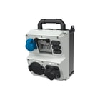 Mennekes - Teststations CEE-contactdoos combinatie testbox twinlet type f