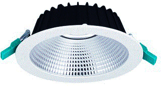 Sylvania - Insaver Slim Downlight/spot/schijnwerper ins slm 225dal 4850lm 830