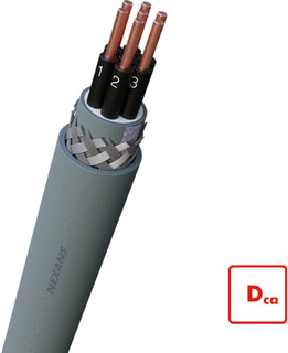 Nexans - Voedingskabel v/a 1 kV vaste aanleg VO-YMVKAS DCA 7X1,5 MT