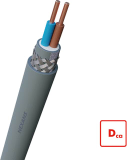 Nexans - Installatiekabel VO-YMvKas Dca-s2 Voedingskabel v/a 1 kV vaste aanleg Vo-Ymvkas Dca 2X1,5 Mt
