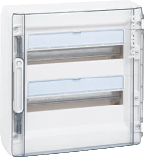 Legrand - XL3 Deur/bed.-tableau vr kast/lessenaar 125 Deur Tr Kast 2Rij