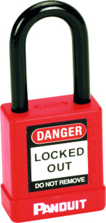Panduit - Hangslot Padlock Rood 38.1 Mm