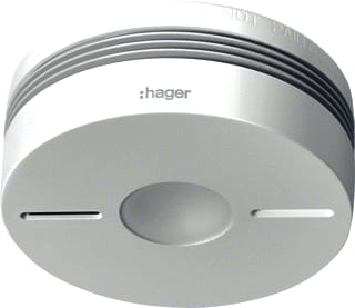 Hager - Brandmelder Rookmelder Tg550A Wit