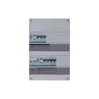 Hager - VISION Groepenkast, geassembleerd 5Grpverd Hs 2X 30Ma+F 1-F
