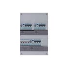 Hager - VISION Groepenkast, geassembleerd 9Grpverd Hs 3X 2P 30Ma 3-F
