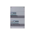 Hager - VISION Groepenkast, geassembleerd 6Grpverd Hs 2X 30Ma 1-Fase
