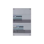 Hager - VISION Groepenkast, geassembleerd 7Grpverd Hs 2X 30Ma 1-Fase