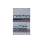 Hager - VISION Groepenkast, geassembleerd 12Grpverd Hs 3X 2P 30Ma 3F
